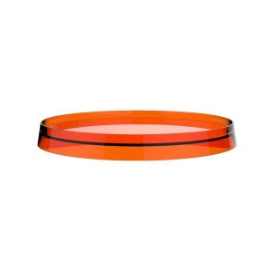 Kartell tablette ronde orange - LAUFEN H3983350820021 