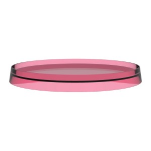 Kartell tablette ronde rose - LAUFEN H3983350930021 