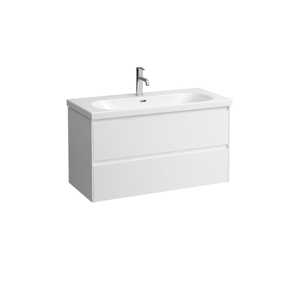 Lani meuble sous lavabo, 2 tiroirs, pour lavabo h810089 - LAUFEN H4035621122601 