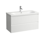 Lani meuble sous lavabo, 2 tiroirs, pour lavabo h810089 - LAUFEN H4035621129991 