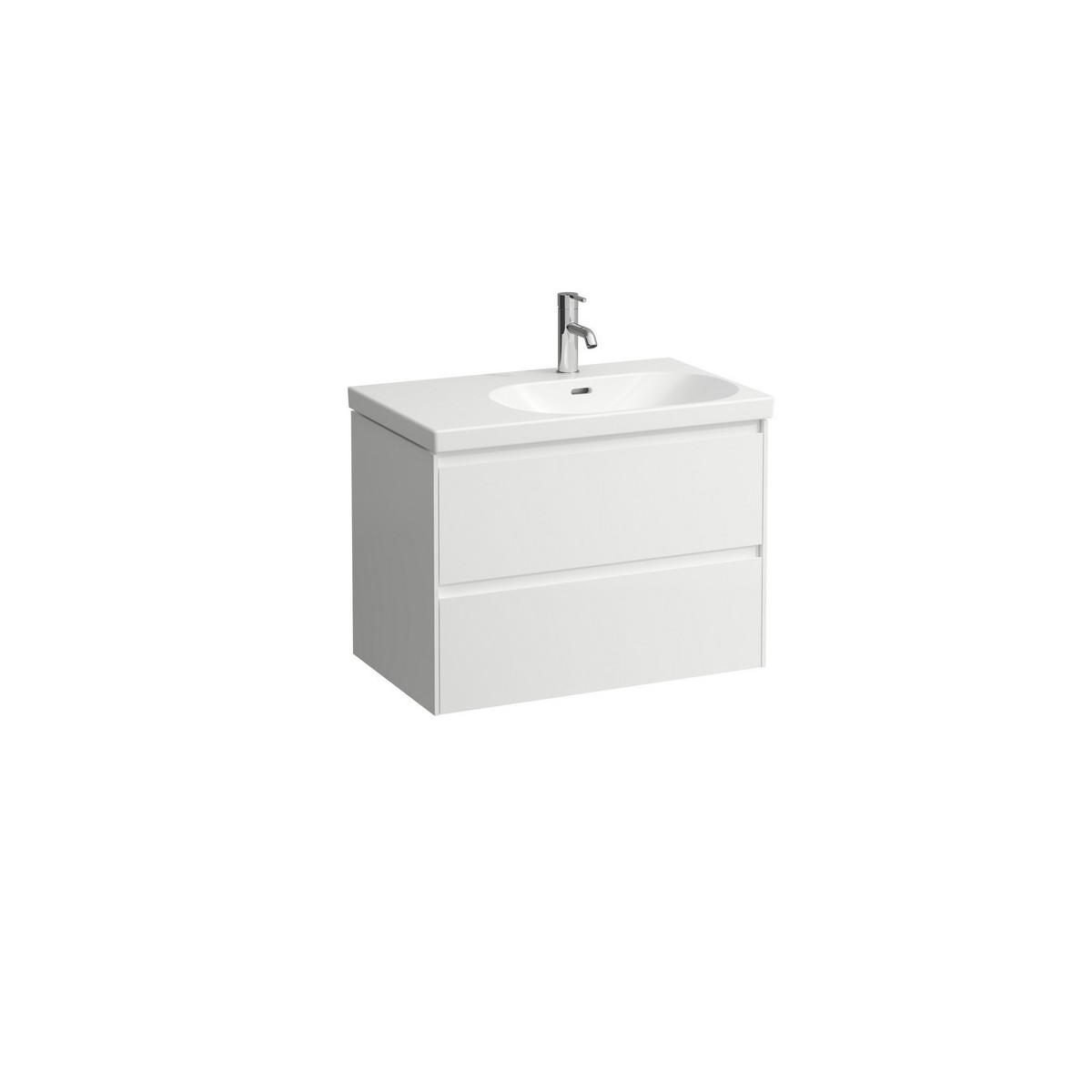 Lani meuble sous lavabo, 2 tiroirs, pour lavabo h817085 - LAUFEN H4035821129901 