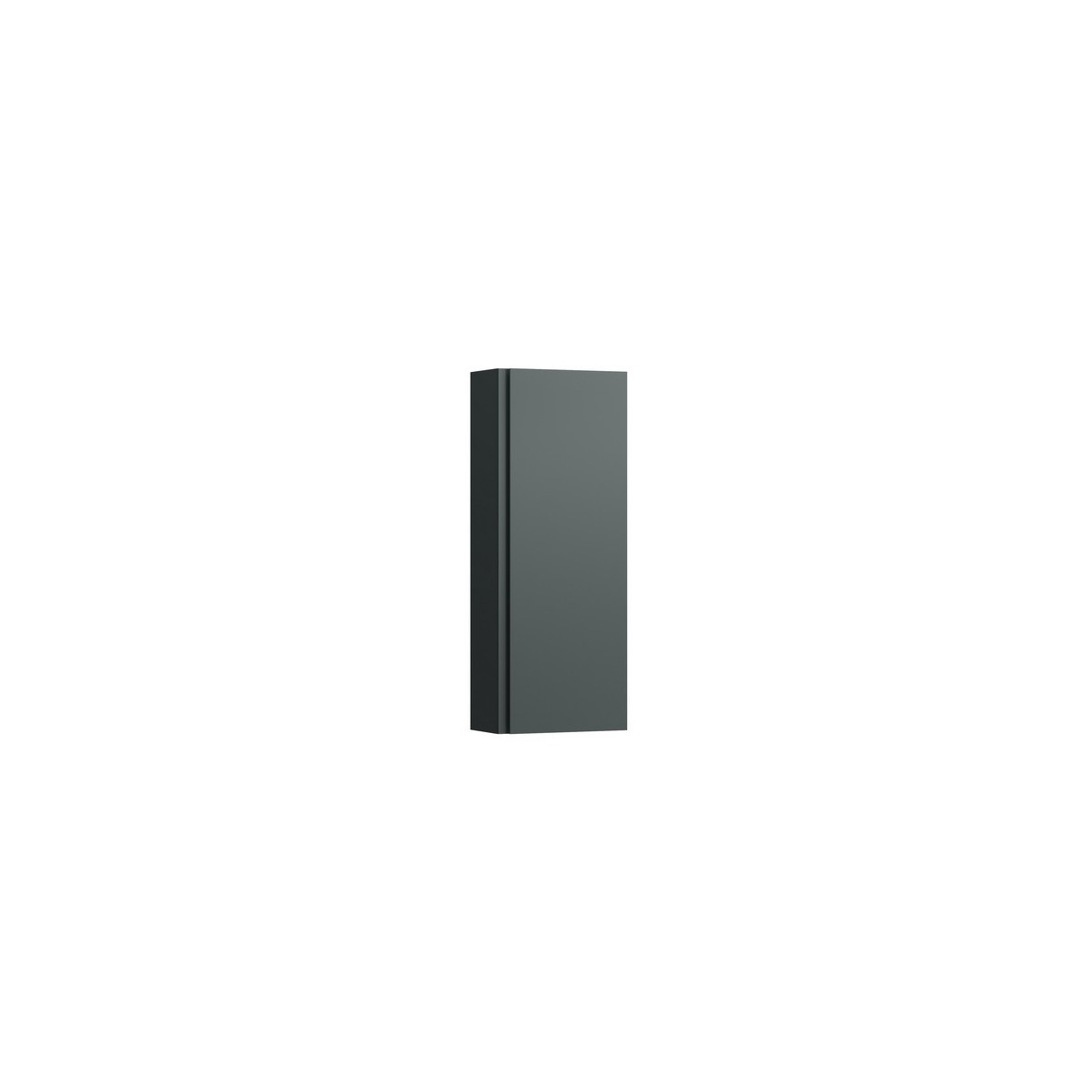 Lani armoire mi-haute 1 porte charnières à droite 355x185x900mm gris traffic - LAUFEN H4037121122661 