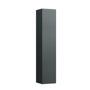 Lani armoire haute 1 porte charnières à gauche 355x335x1650mm gris traffic - LAUFEN H4037211122661 