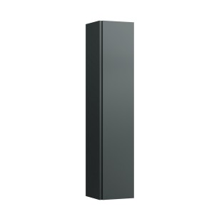 Lani armoire haute 1 porte charnières à droite 355x335x1650mm gris traffic - LAUFEN H4037221122661 