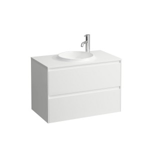 Lani meuble 800 2 tiroirs compatible avec lav h814074 multicolour 770x440x515 - LAUFEN H4042621129991 