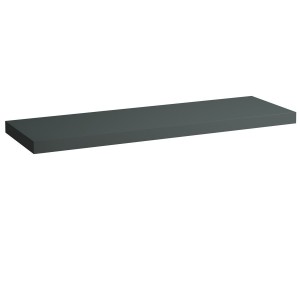 Lani plan 1600 mm sans déc 65 mm d’épaisseur gris traffic 1570x495x65 - LAUFEN H4046901122661 
