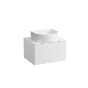 Meuble 1 tiroir sonar 60 blan - LAUFEN H4054010341701 