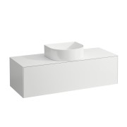 Meuble 1 tiroir sonar 120 blan - LAUFEN H4054210341701 
