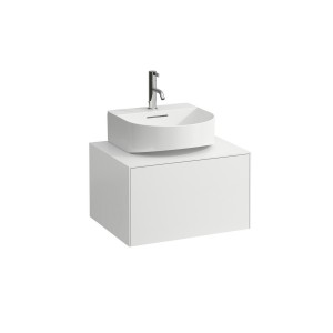 Meuble 1 tiroir sonar 60 blan - LAUFEN H4054310341701 