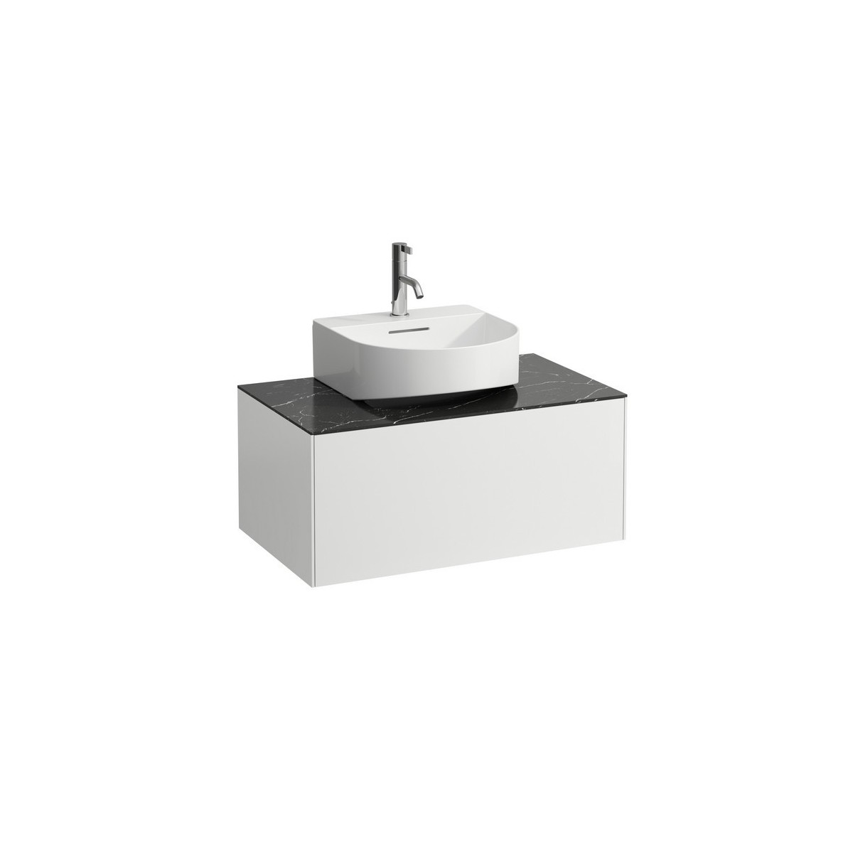 Meuble 1 tiroir sonar 80 bnmq - LAUFEN H4054410341431 