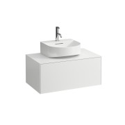Meuble 1 tiroir sonar 80 blan - LAUFEN H4054410341701 