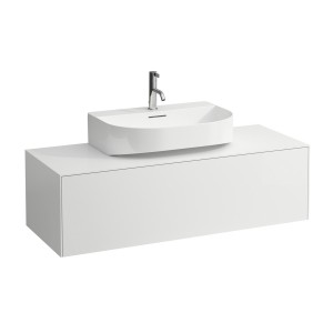 Meuble 1 tiroir sonar 120 blan - LAUFEN H4054510341701 