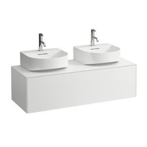 Meuble 1 tiroir sonar 120 blan - LAUFEN H4054540341701 