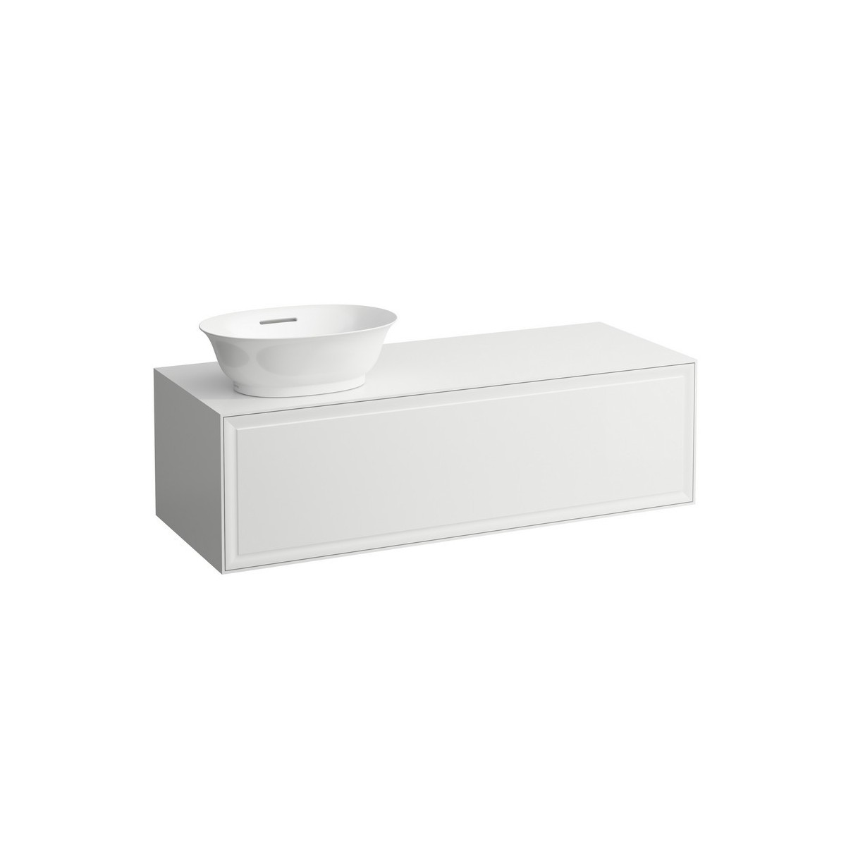 Meuble 1 tiroir newclassic 120 blc - LAUFEN H4060810851701 