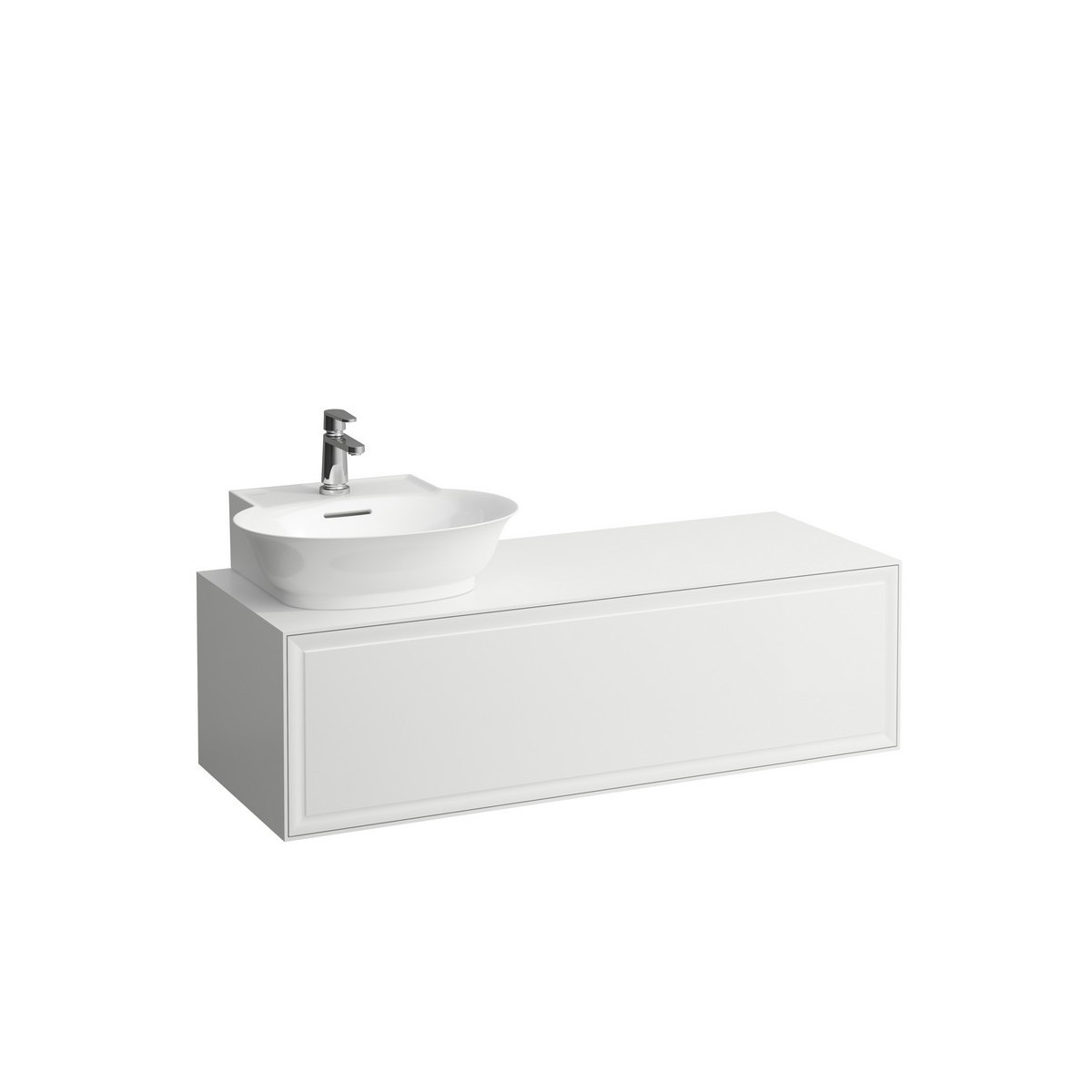 Meuble 1 tiroir newclassic 120 blc - LAUFEN H4060850851701 