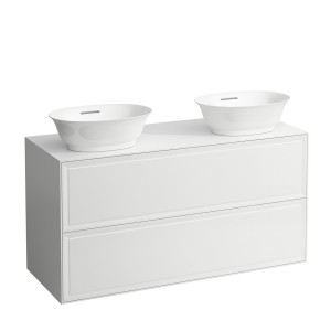 Meuble 2 tiroirs newclassic 120 blab - LAUFEN H4060890856311 