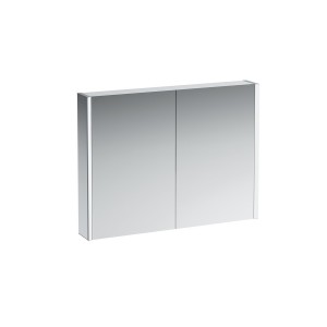 Armoire de toilette avec lumière led frame 25 100 miroir - LAUFEN H4086239001441 