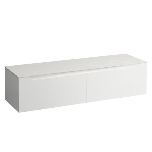 Arun meuble 1600 2t sans découpe plan ardesia bianca multicolour - LAUFEN H4141401519991 