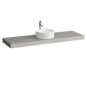 Arun plan 1600 déc centre percé 1t sélection grès cérame - LAUFEN H4191451517701 