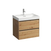 Meda meuble sous lavabo 650 2t pour lavabo 810114 chêne sauvage 635x450x515 mm - LAUFEN H4215820112671 