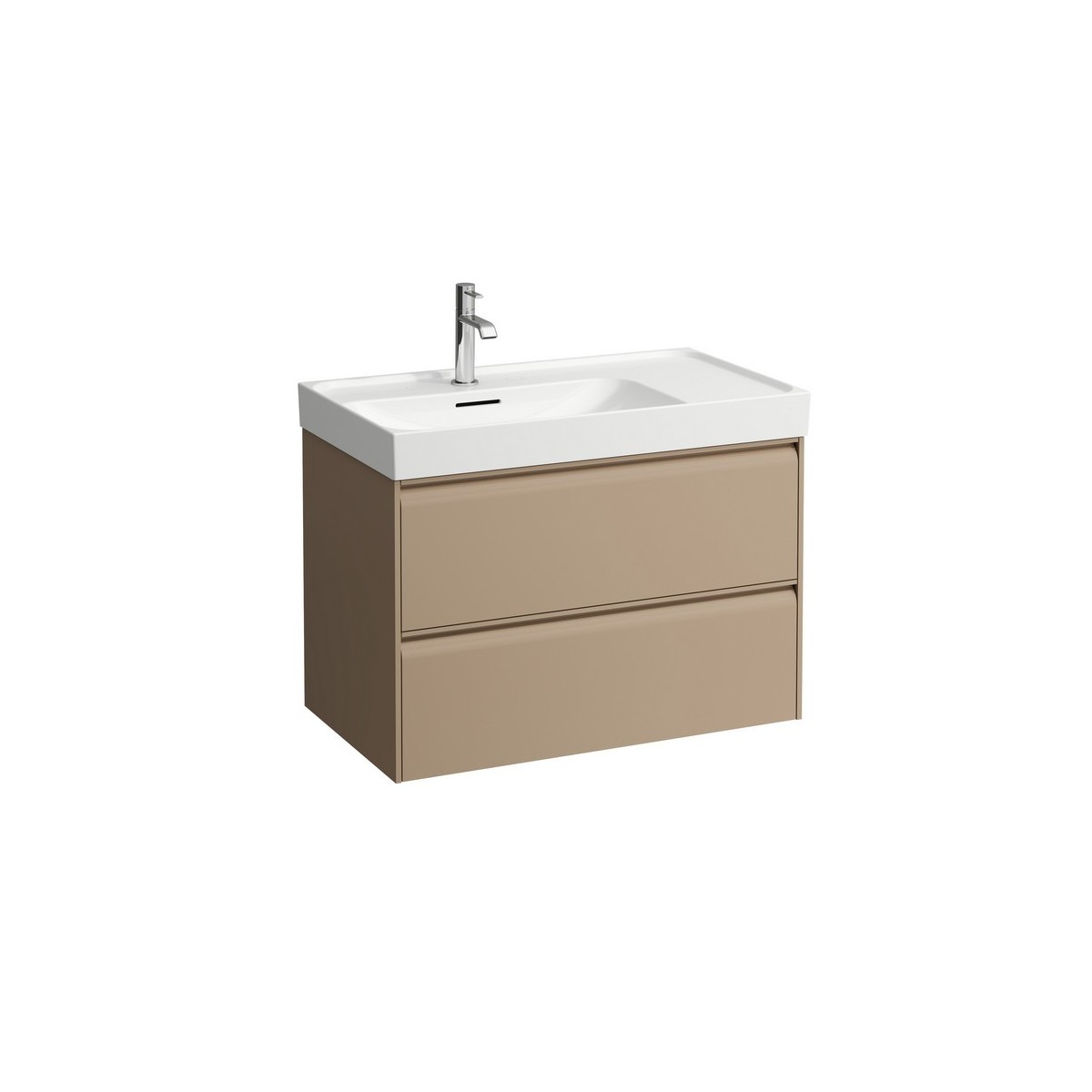 Meda meuble sous lavabo 800 2t pour lavabo 817116 cappuccino 785x450x515 mm - LAUFEN H4216020114651 