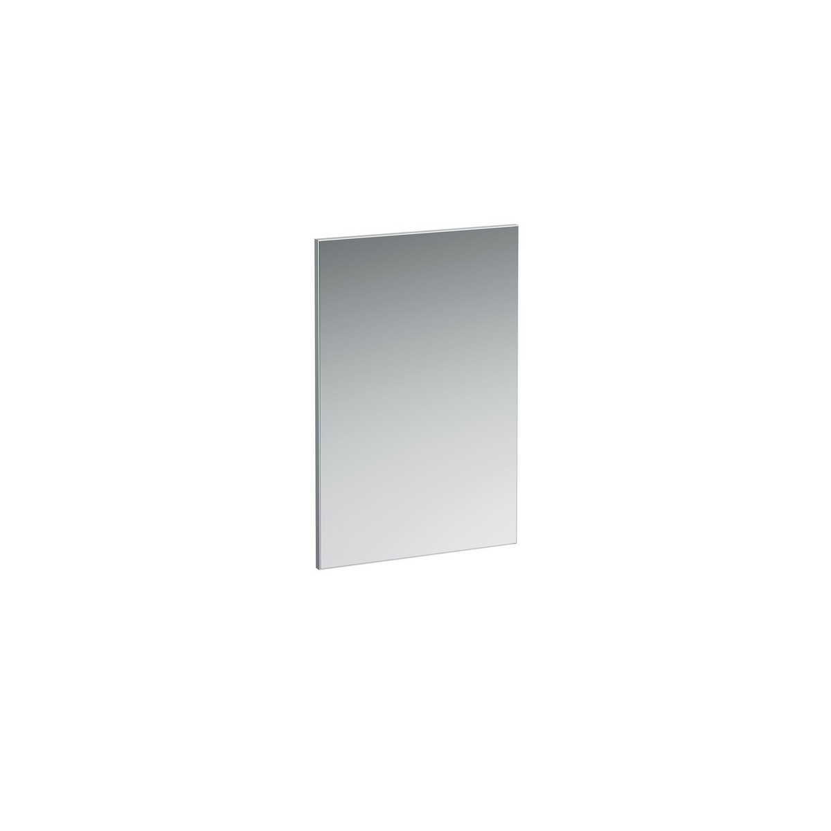 Frame 25 miroir avec cadre aluminium 550mm 550x25x825mm noir mat - LAUFEN H4474019004501 
