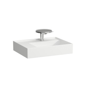 Lavabo asymétrique gauche kartell 60x46 blanc mat - LAUFEN H8103357571581 