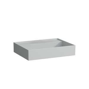 Lavabo asymétrique gauche kartell 60x46 grs mat - LAUFEN H8103357591121 