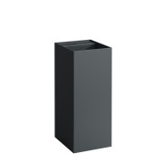 Kartell lavabo indépendant avec écoulement caché graphite mat 375x435x900 mm - LAUFEN H8113317581121 