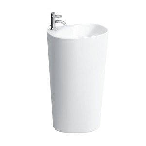 Palomba lavabo sur pied p1tr blanc - LAUFEN H8118040001041 