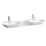 Ino lavabo mural ou à poser sur meuble non percé 1420x450x120 mm blanc mat - LAUFEN H8143047571091 