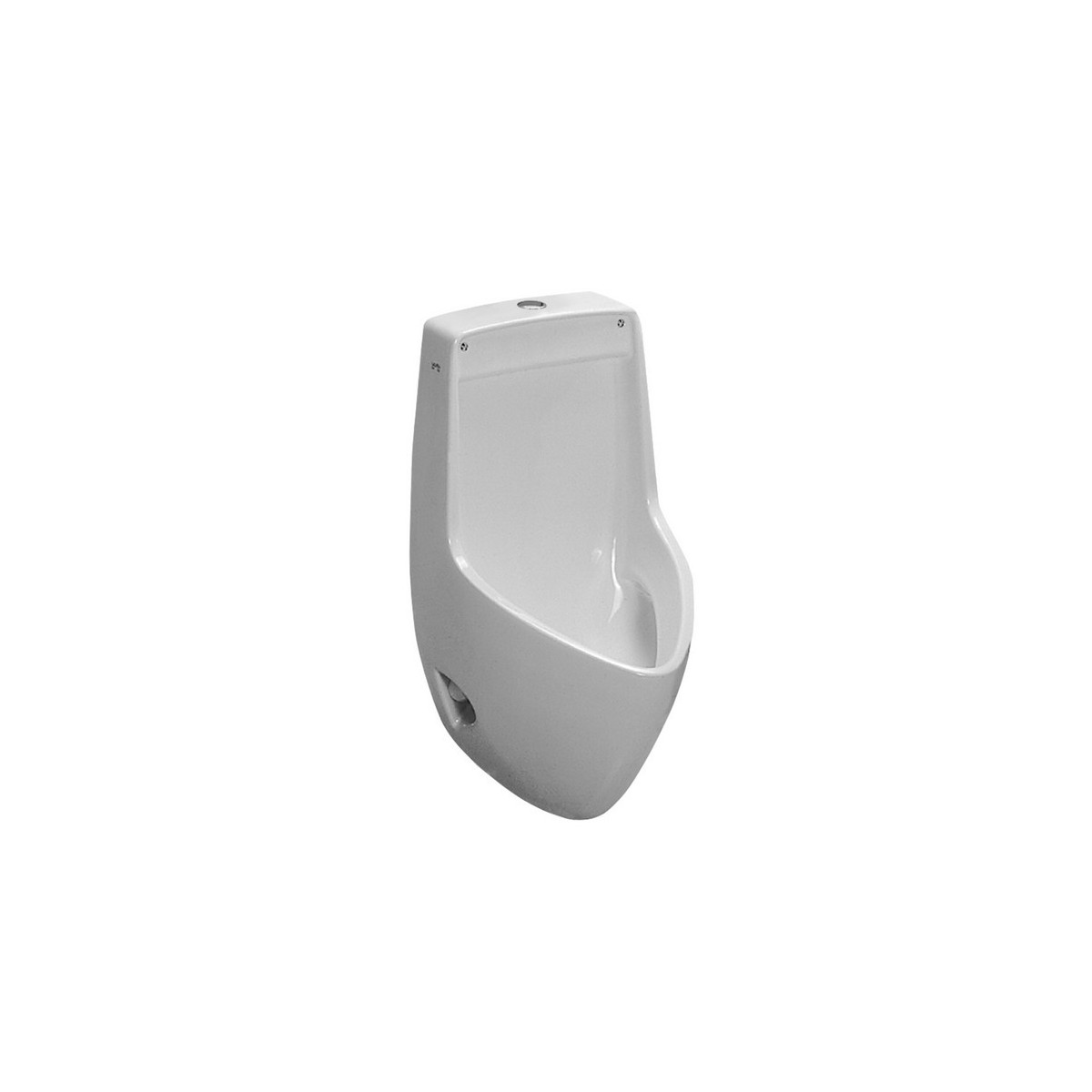 Taro urinoir à effet siphonique, entrée d’eau vert sup 390x390x745 mm blanc - LAUFEN H8400050000001 