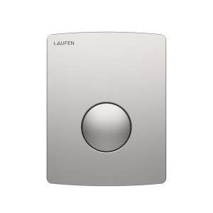 Plaque de cde urinoir lis ineo au109 acier inoxydable brossé 126x38x162 - LAUFEN H9091099280001 