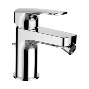 Laurin mitigeur de bidet bec fixe 105mm avec vidage chromé - LAUFEN HF500710100000 