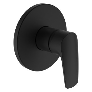 Laurin mitigeur de douche encastré pour simibox pvd titane noir mat - LAUFEN HF500778428000 