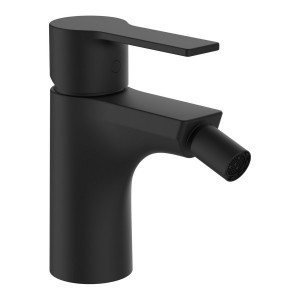 Swisstap mitigeur de bidet bec fixe 107 mm pvd titane noir mat - LAUFEN HF506110428010 