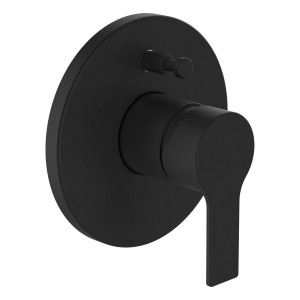 Swisstap mit b à enc avec simibox av inverseur clapet ar pvd titane noir mat - LAUFEN HF506189428000 