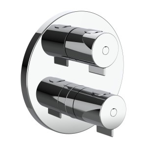 Therm mit bd encastré thermostatique. corps d'encastrement inclus chromé - LAUFEN HF506577100000 