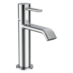 Meda mitigeur de lavabo bec fixe 110 mm sans vidage chromé - LAUFEN HF506604100000 