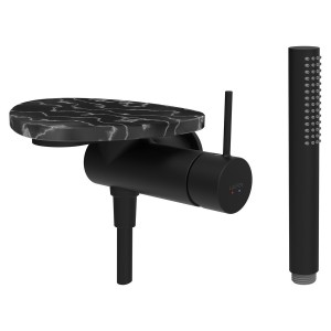 Ada mit de d à enc avec simibox 1-point tablette np pvd noir/marbre noir - LAUFEN HF506755516060 