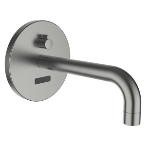 Twintronic mit lav électr à enc av simibox bec 175 alim pile pvd couleur inox - LAUFEN HF707022423060 