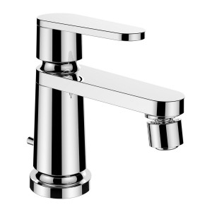 The new classic mitigeur pour bidet monotrou avec vidage chromé - LAUFEN HF900510100000 