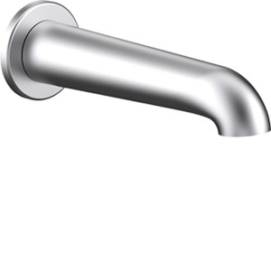 Pure bec mural fixe 175 mm pvd acier inox brossé - LAUFEN HF901771423000 