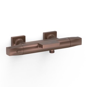 Robinet thermostatique mural pour baignoire et douche Over-wall Volcanic - TRES 19017415VO 