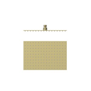 Pommeau de douche Extra-fin 300x200 Cava doré  - TRES 134315007CA 