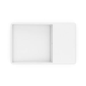 Horizon vasque dash 600x380 mm blanc mat - ROCA A32727962B 