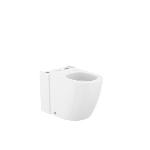 Meridian cuvette au sol rimless vortex dual blanc brillant 630x360mm - ROCA A342747000 