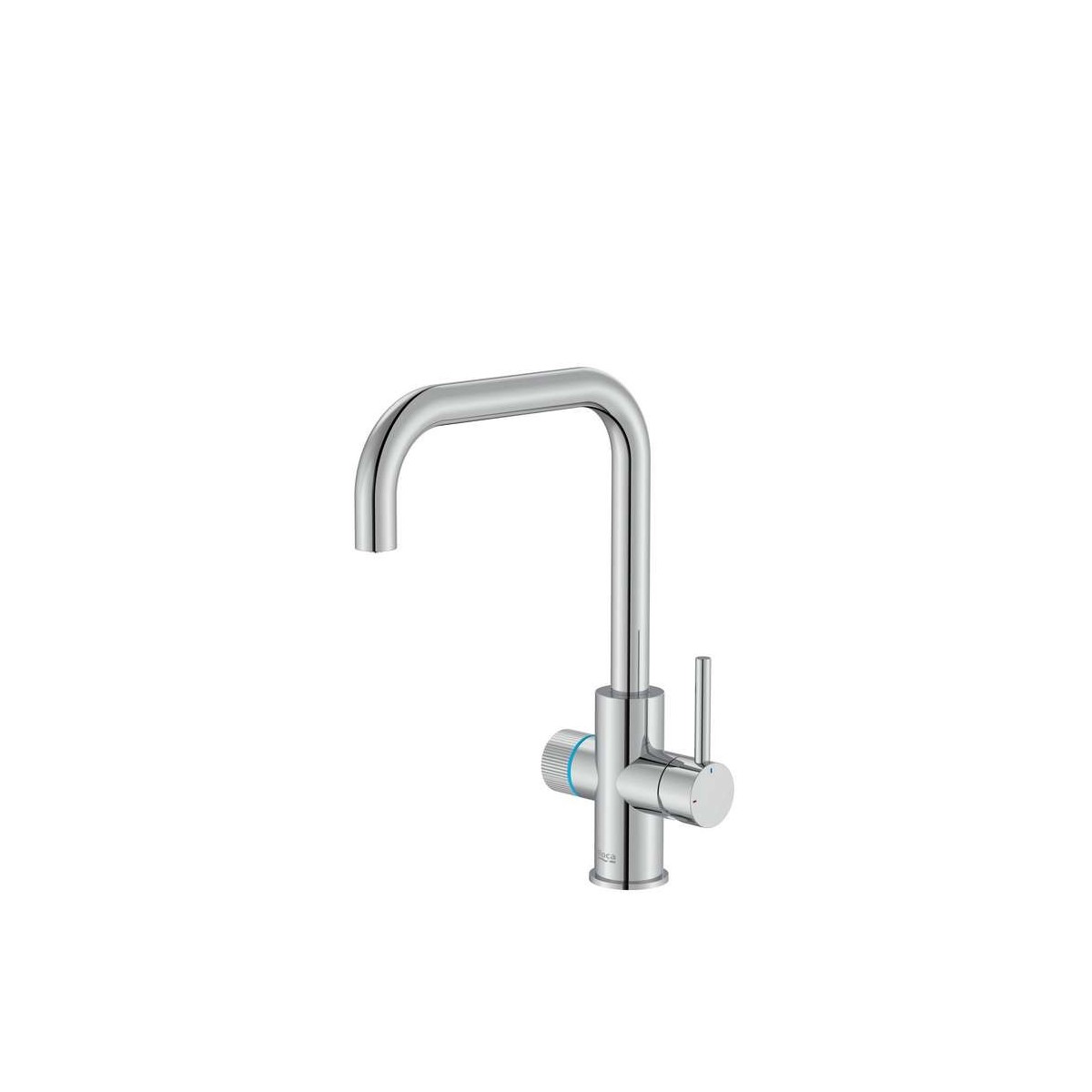 Aquafy mitigeur évier à bec tube à double sortie chromé - ROCA A5A8C3GC00 