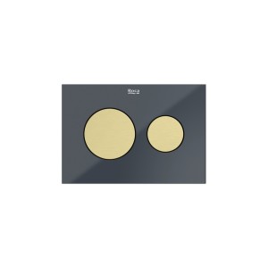 Ps3 boutons pour combiner avec panneau frontal ps3 or brossé - ROCA A8904233VA 