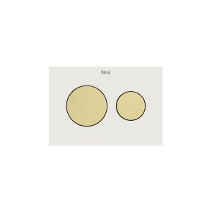 Ps3 boutons pour combiner avec panneau frontal ps3 or brossé - ROCA A8904233VA 